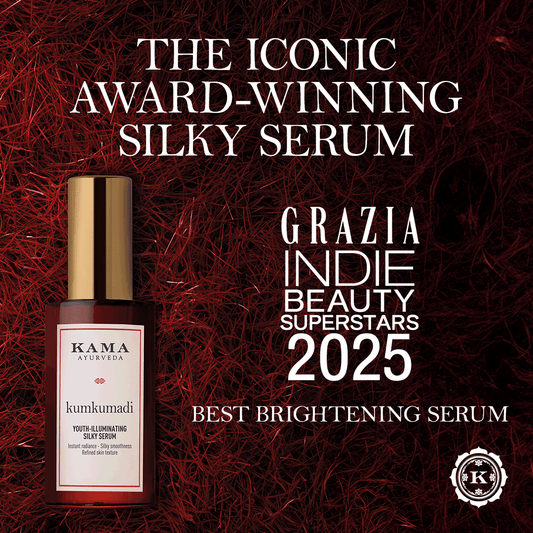 Kumkumadi Youth-Illuminating Silky Serum
The botanical alternative to Vitamin C