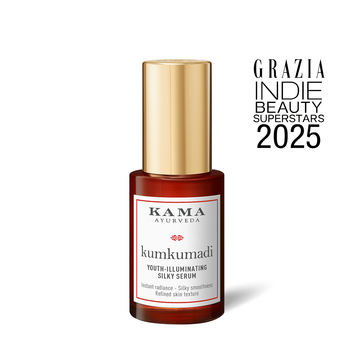 Kumkumadi Youth-Illuminating Silky Serum
The botanical alternative to Vitamin C