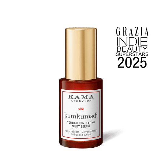 Kumkumadi Youth-Illuminating Silky Serum
The botanical alternative to Vitamin C